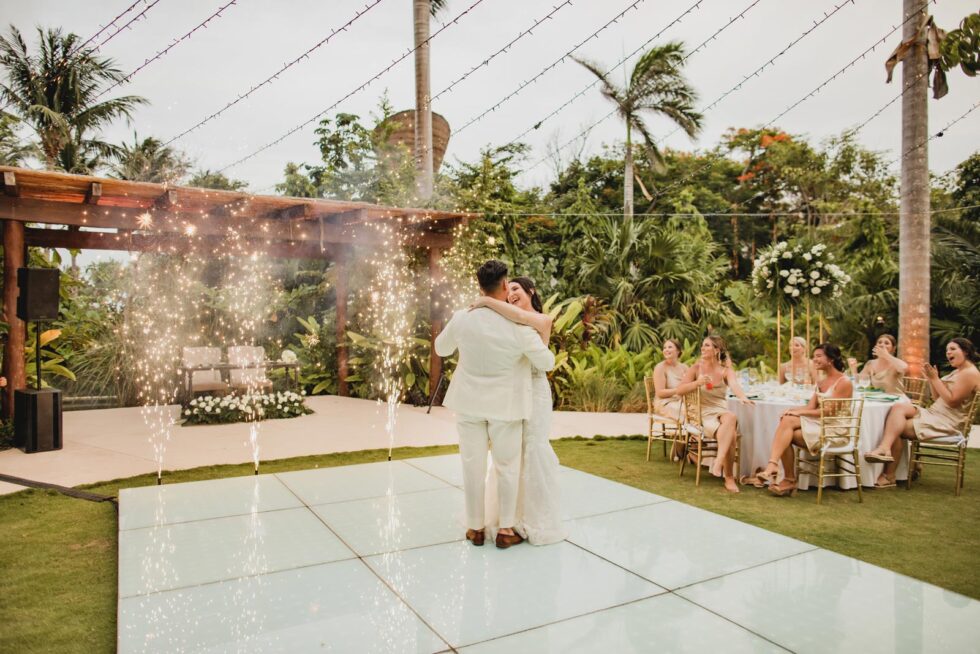 Sparklers or Fireworks? Nighttime Lighting for Cabo Weddings